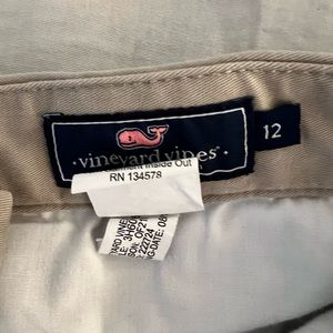 Boys vineyard vines size 12 khaki